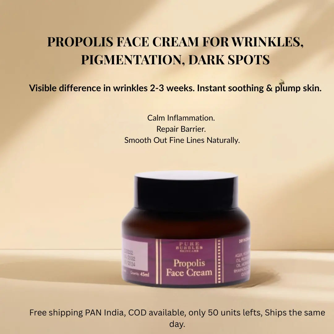 Propolis face cream | Healing | Premium Ageing care 50ml Pure Bubbles Skincare