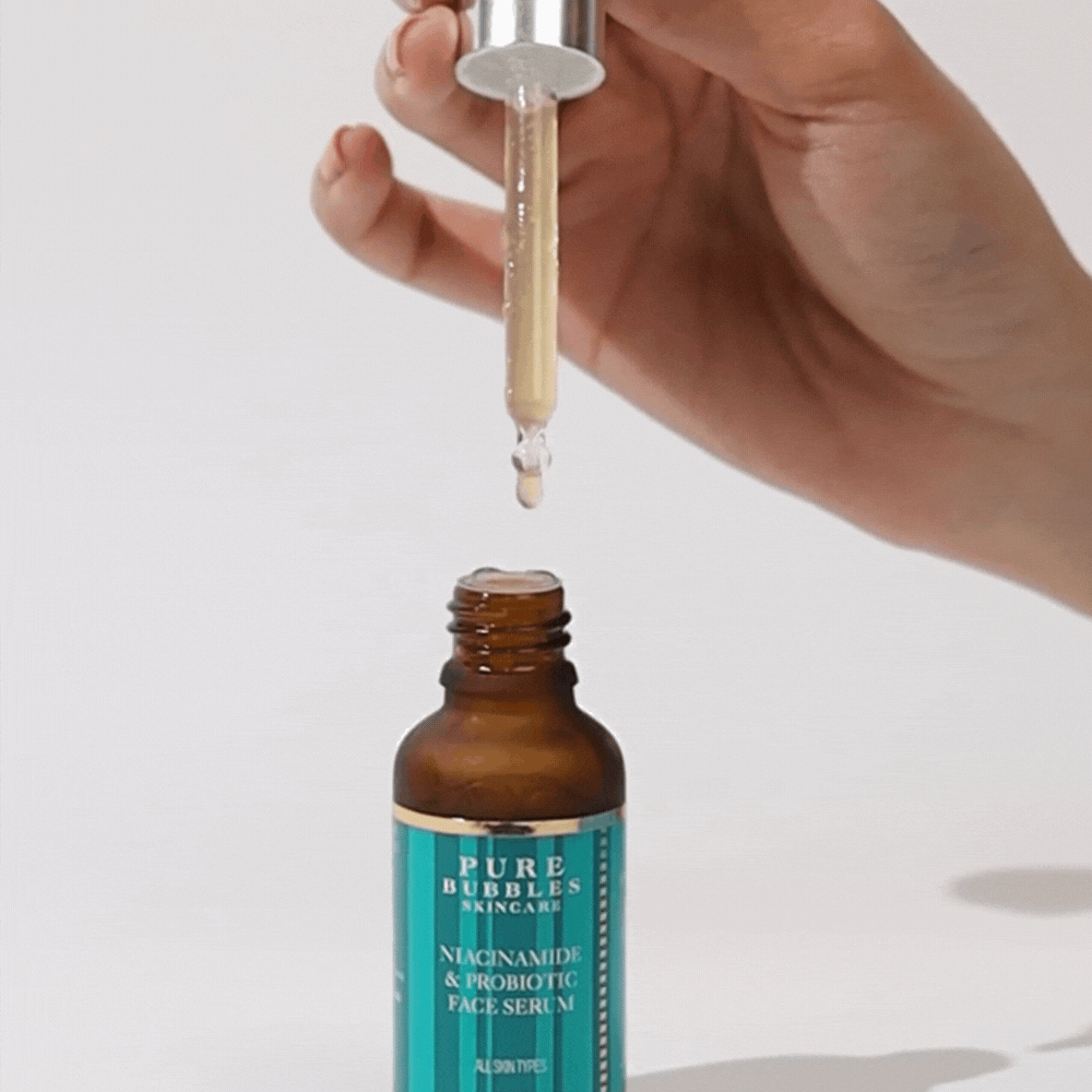 Niacinamide & Probiotics Face Serum 30ML - Pure Bubbles Skincare