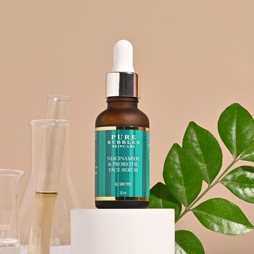 Niacinamide & Probiotics Face Serum 30ML - Pure Bubbles Skincare
