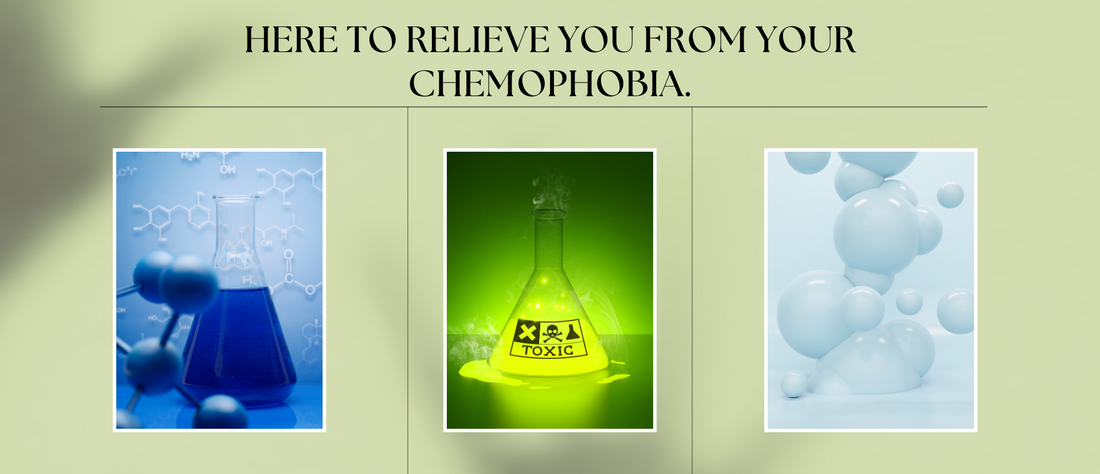 Here to relieve you from your Chemophobia. - Pure Bubbles Skincare