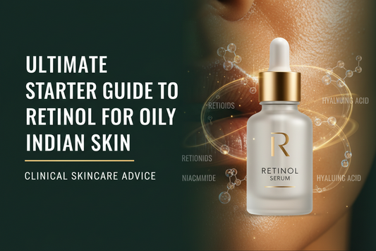 Retinol Starter Kit for Oily Indian Skin 50 percent off sale