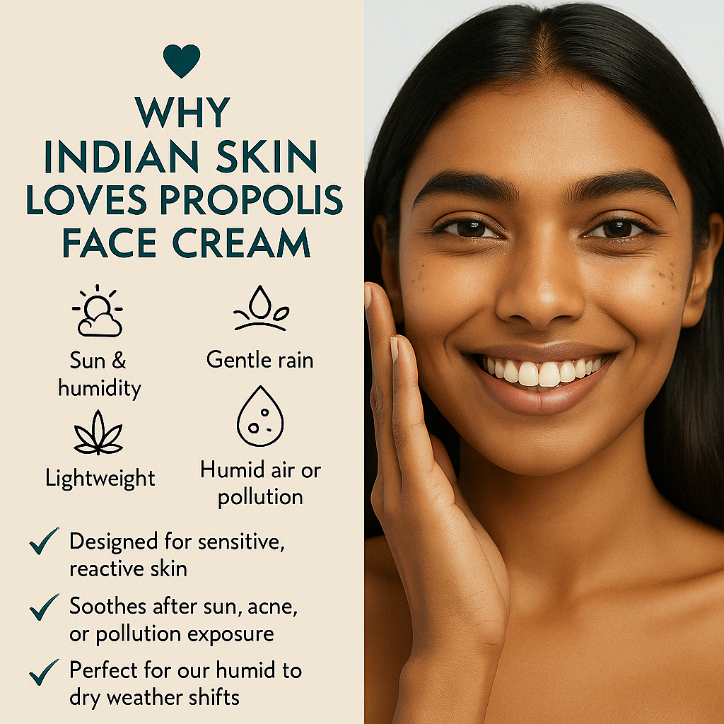 Barrier Repair Cream for Dry & Sensitive Skin | Propolis Moisturiser | Deep Nourishing Face Cream