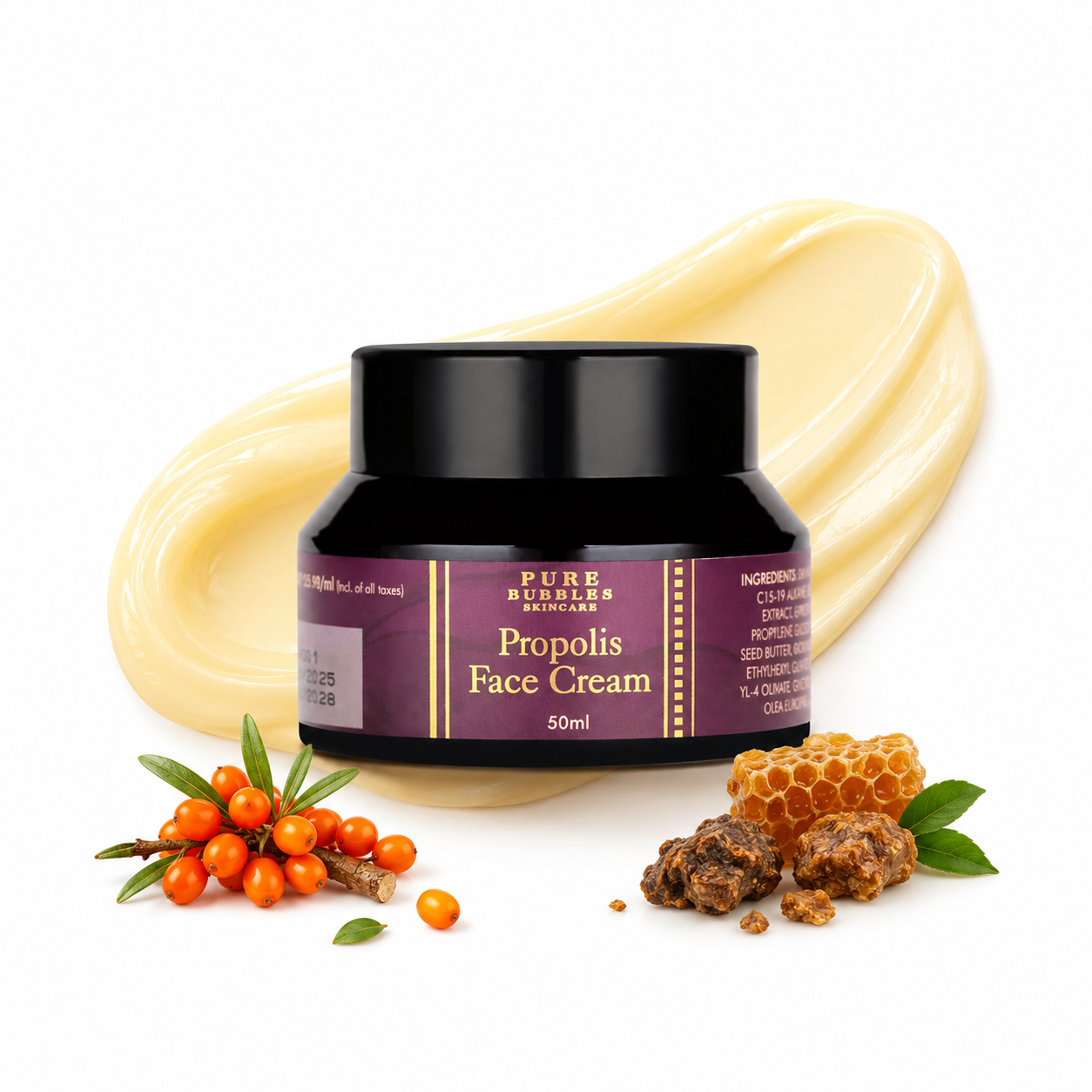 Propolis Face Cream Glow for Dull, Dry & Dehydrated Skin
