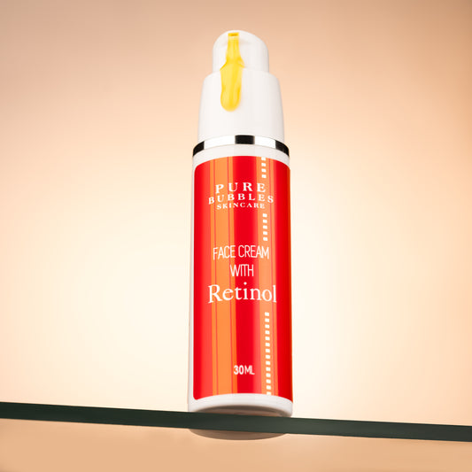 Retinol Face Cream for Pigmentation, Acne, Melasma & Anti-Aging | 0.3% Retinol Cream