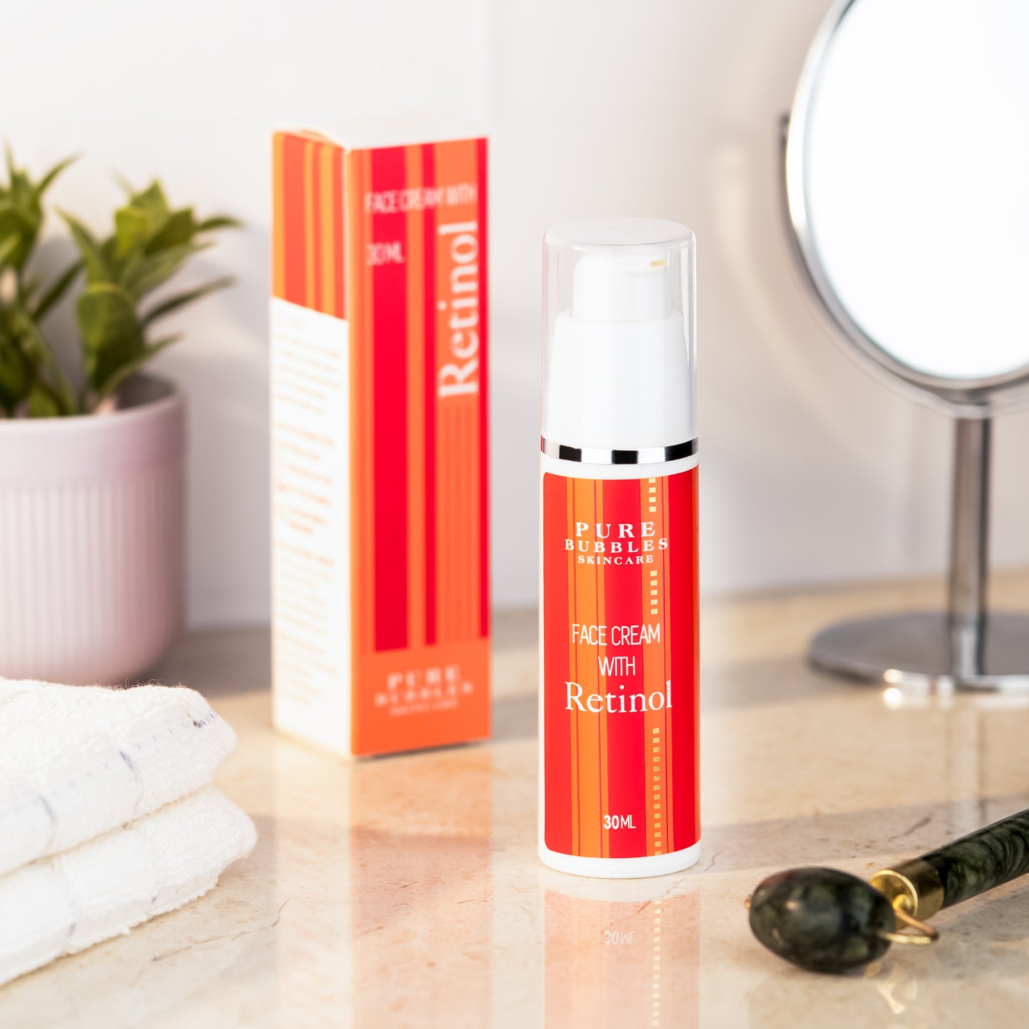 Retinol Face Cream for Pigmentation, Acne, Melasma & Anti-Aging | 0.3% Retinol Cream