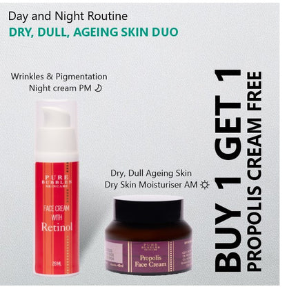 Anti Aging Combo – Retinol Night Cream + Propolis Rs.1099/-