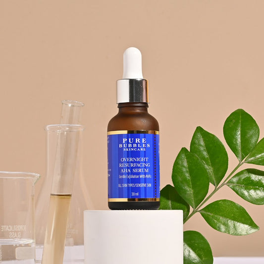 Overnight Resurfacing AHA Serum 30 ML - Pure Bubbles Skincare
