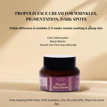Propolis face cream | Healing | Premium Ageing care 50ml Pure Bubbles Skincare