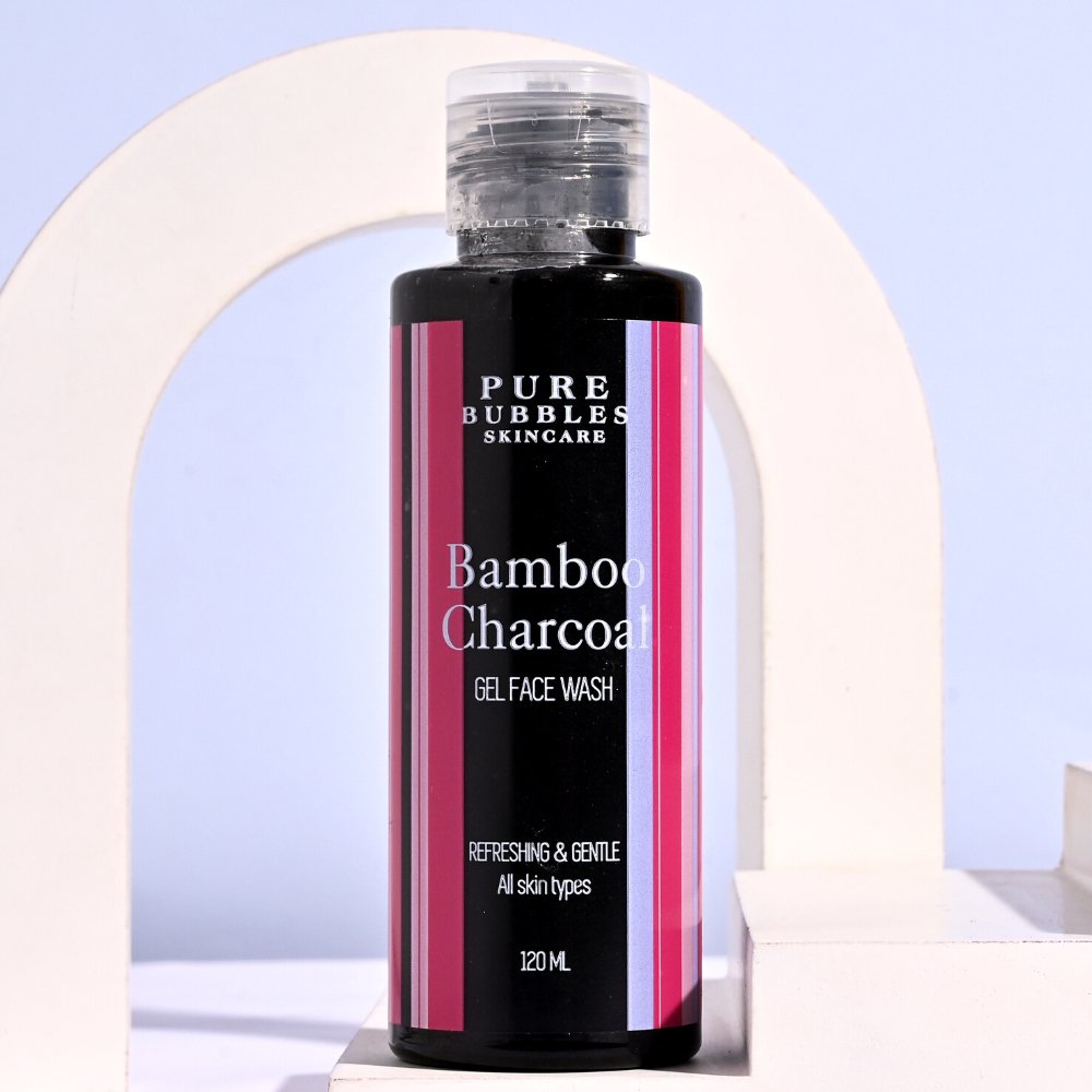 Bamboo Charcoal Face Wash - Pure Bubbles Skincare